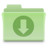 Downloads Folder Green Icon